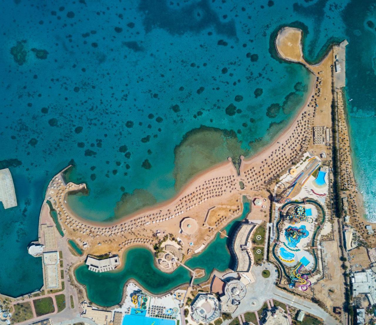 Emerald Aqua Park City Hotel Hurghada Bagian luar foto